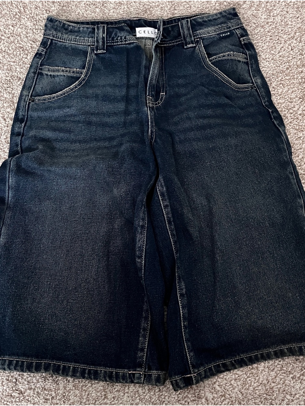 Cello Men's Dark Indigo Jean Shorts